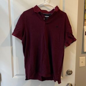 Maroon Banana Republic Polo Large